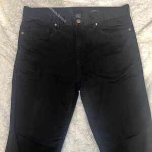 Mens H&M black slim fit pants size 31
